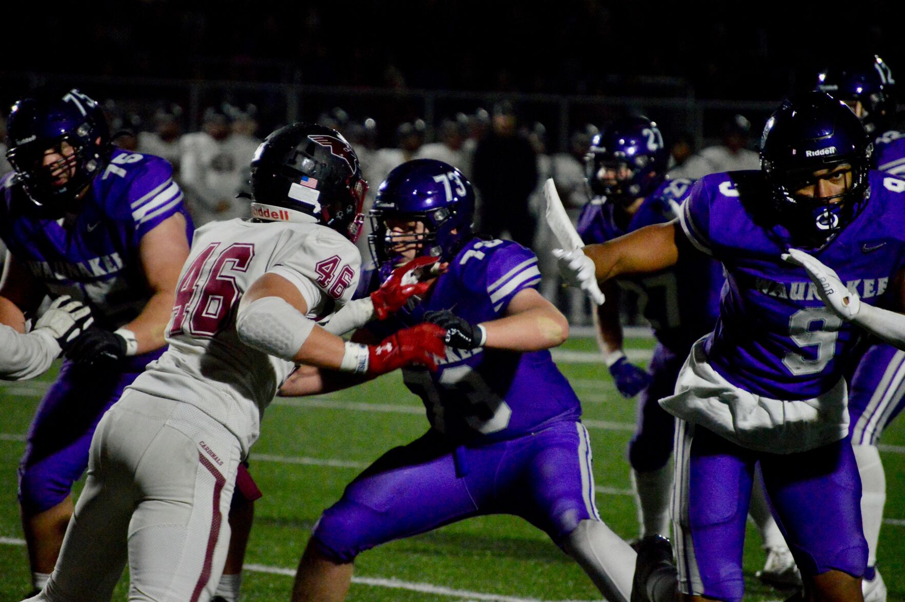 Waunakee 2024 TE Rob Booker II game-winning TD